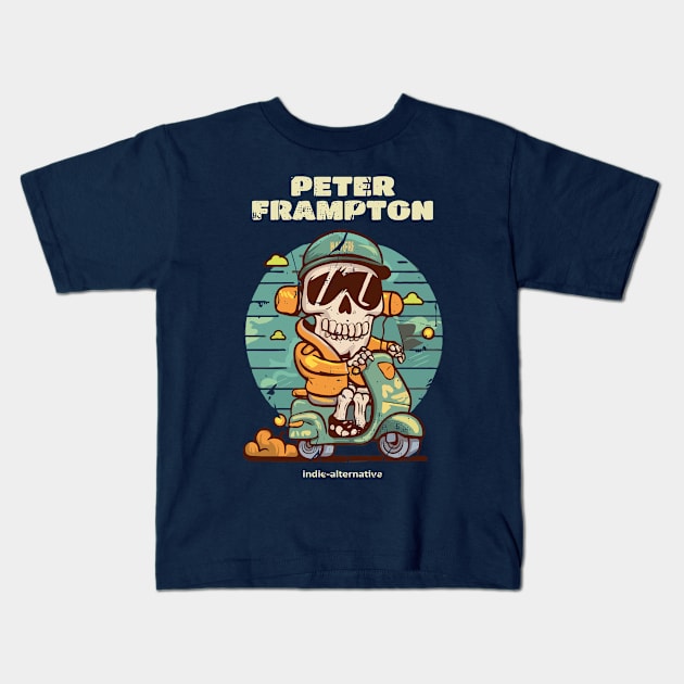 peter frampton Kids T-Shirt by mid century icons